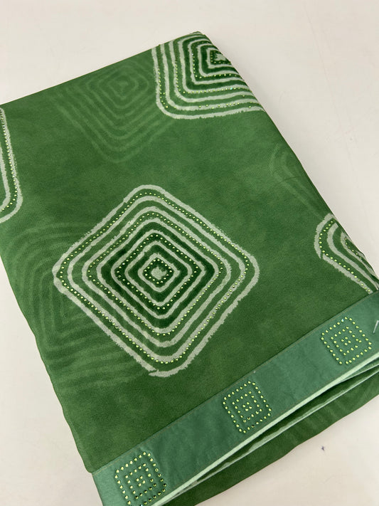 Premium crape chiffon