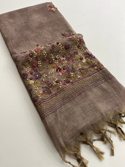 Linen Embroidery Fancy