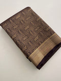 Kanchi Semi Silk Tissue Brocade-JU10