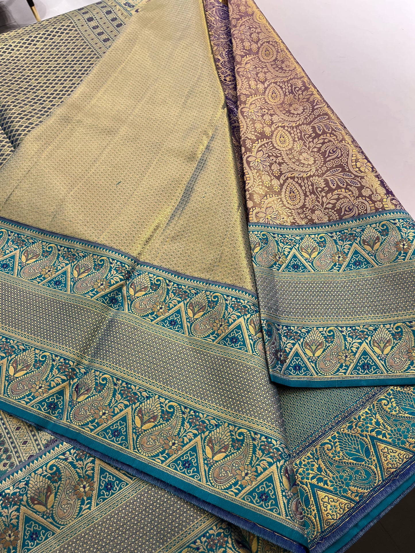 Designer Kanchi silk saree