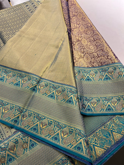 Designer Kanchi silk saree