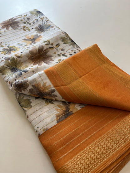 Floral Crape Chiffon