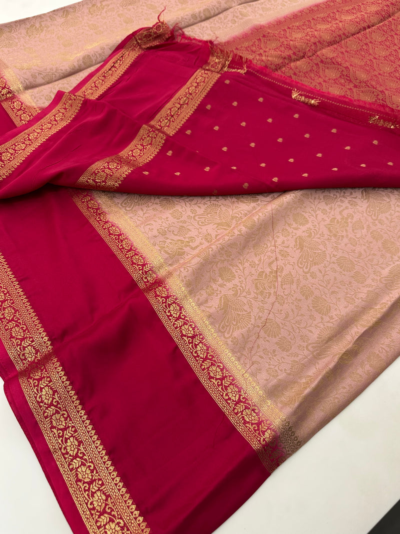 Banarsi Brocade Crape-J5