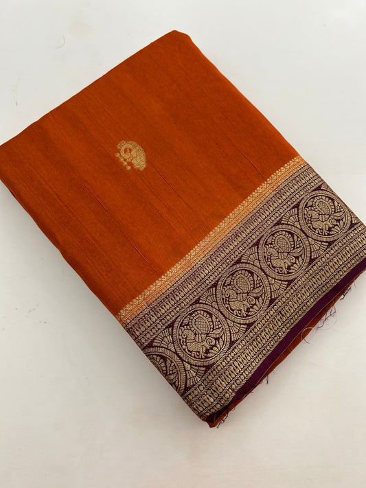 Premium Tussar Fancy Saree-J9