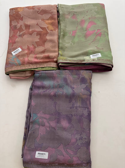 Brosso Fancy Sarees Set of 3