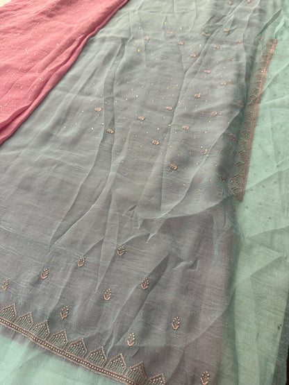 Fancy Designer work saree- M26
