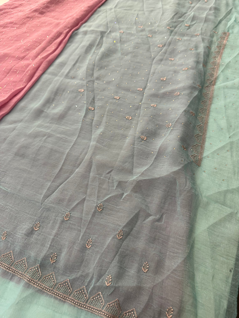 Fancy Designer work saree- M26