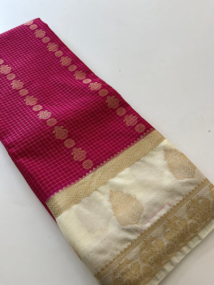 Banarasi crape fancy saree