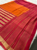 Banarsi Fancy Silk Saree-JU9