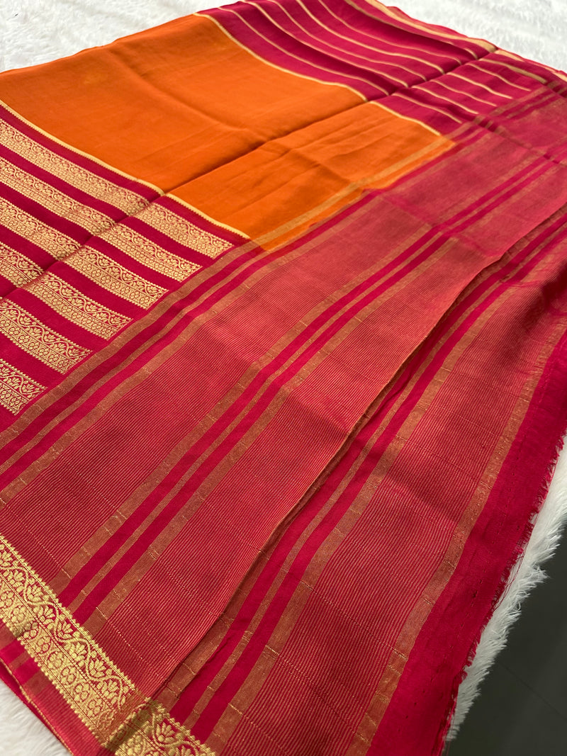 Banarsi Fancy Silk Saree-JU9
