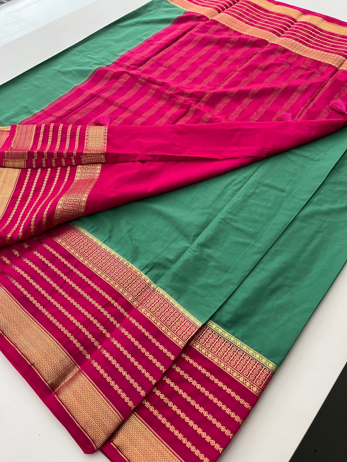 Semi Mysore Crepe Silk