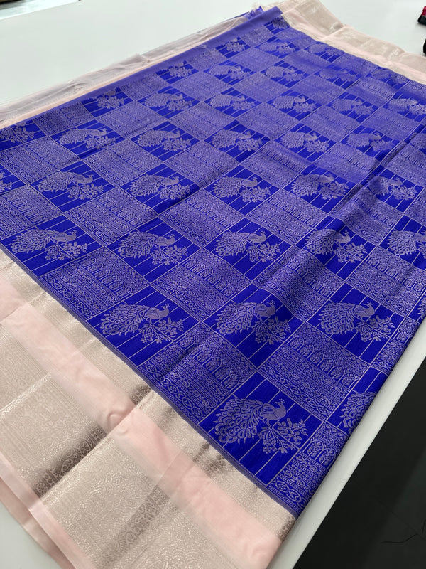Kuttu Kanchi Tissue Semi Silk🌹-AU6