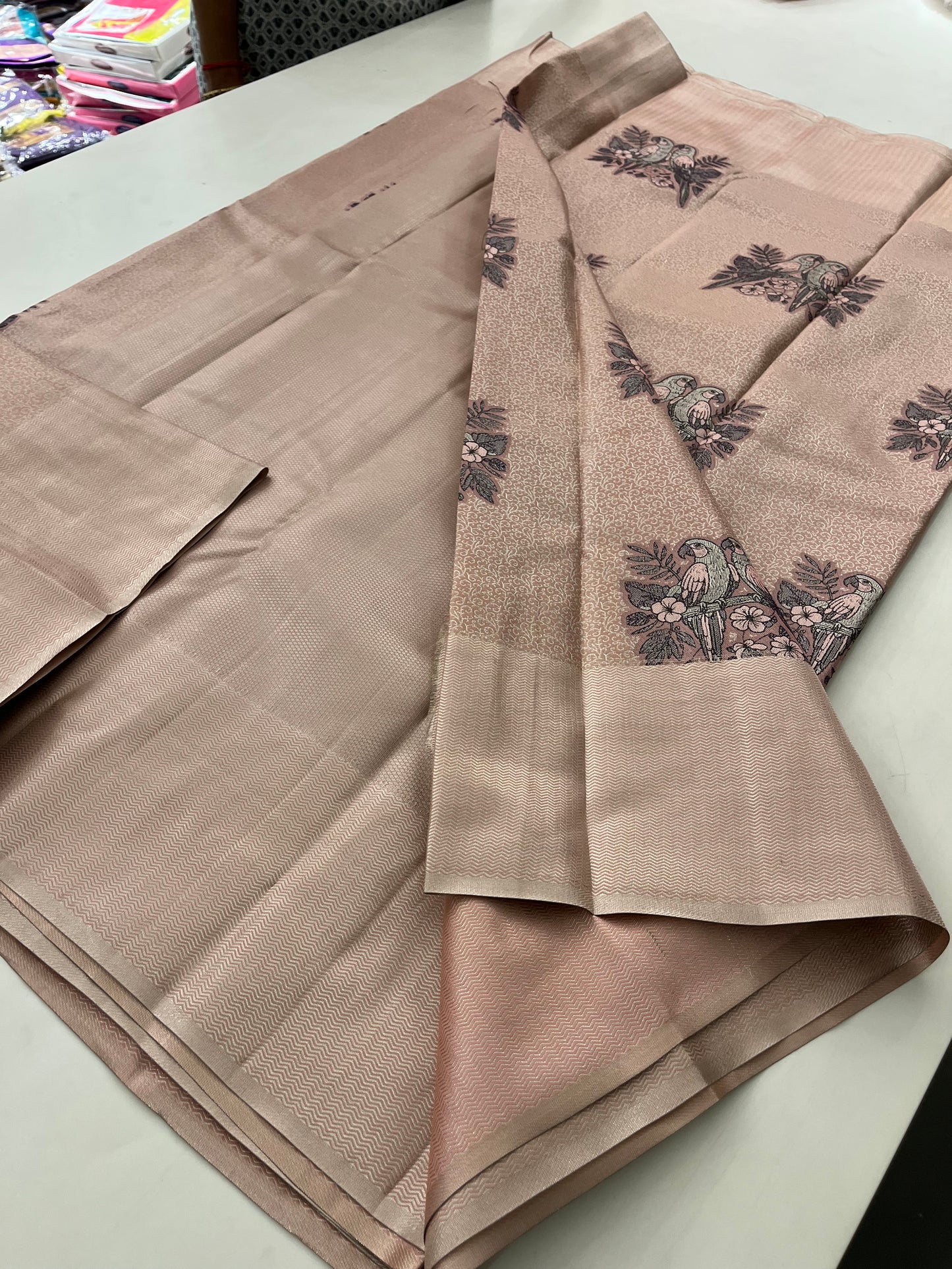 Tissue Silk Fancy All over weaving