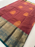 Semi Kanchi Silk Saree-J22