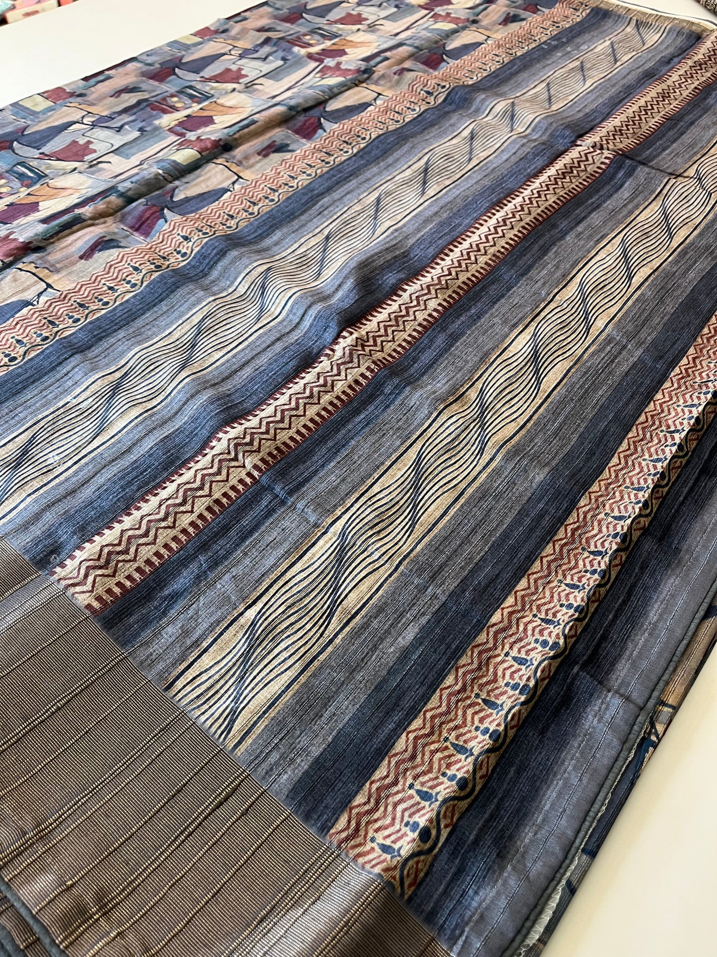 Designer Tussar Fancy