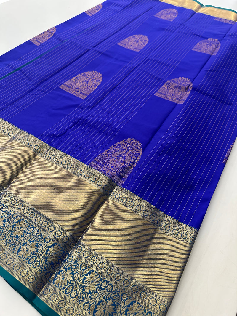Semi Kanchi Silk Saree-J22