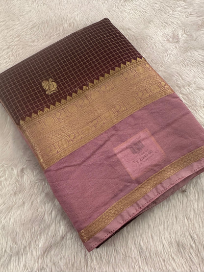 Premium Checks Crape-M13