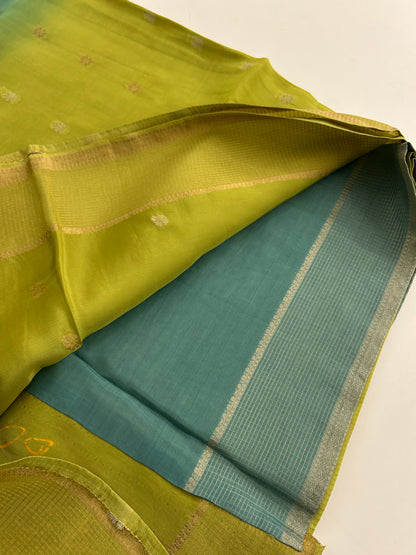 Banarsi Viscose Faded Saree-M18
