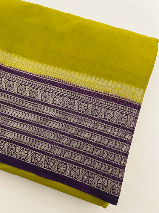 89 PREMIUM SEMI CRAPE MYSORE SILK SAREES