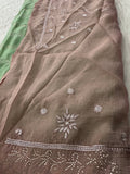 Work Organza Saree-JU12