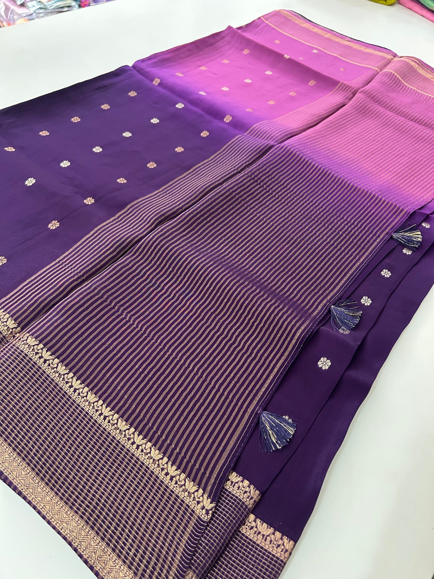 Banarasi Viscose Fancy Saree-M18