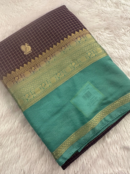 Premium Checks Crape-M13