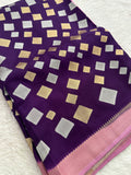Banarsi Viscose Fancy Saree-JU12
