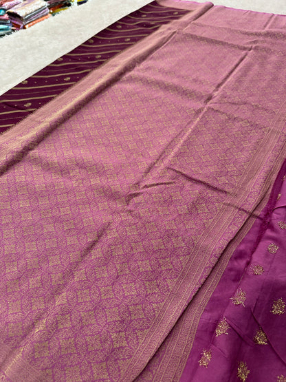 Premium Crape Designer Saree-M13