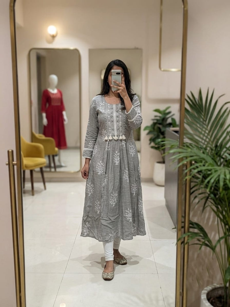 Cotton Kurti Kasturi Collection