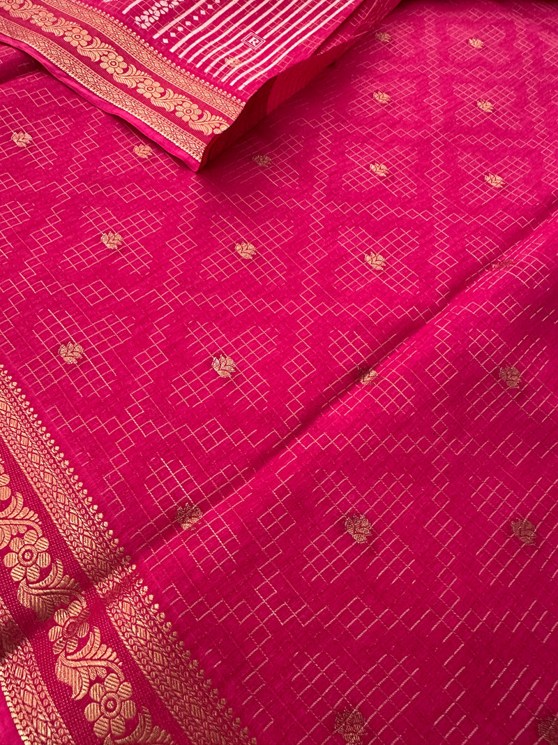Tussar Fancy Saree -J22
