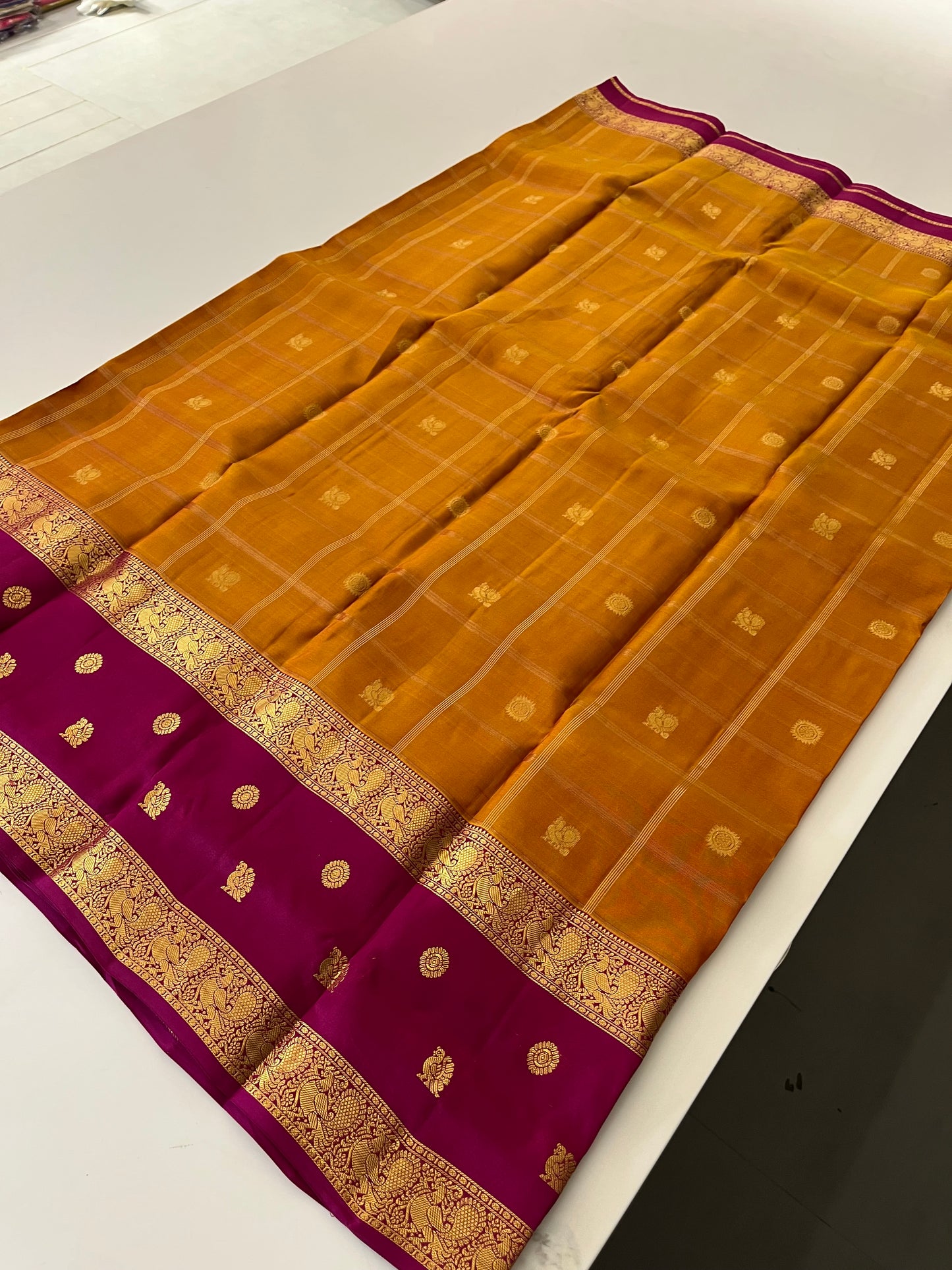 Pure Kanchi Puram silk saree