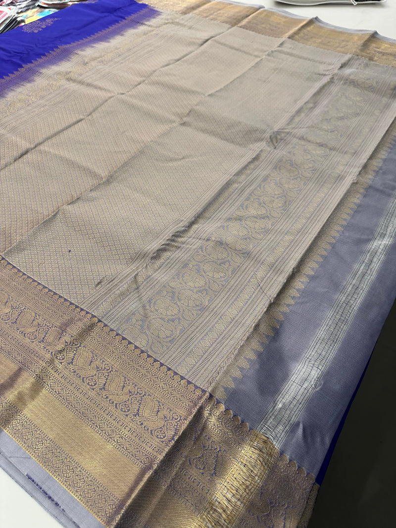 Semi Kanchi Silk Saree-J30