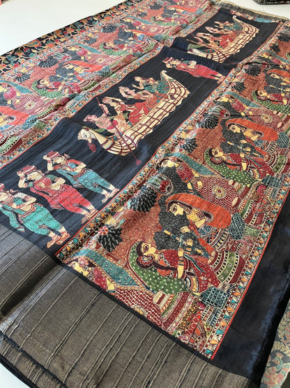 Designer Tussar Fancy