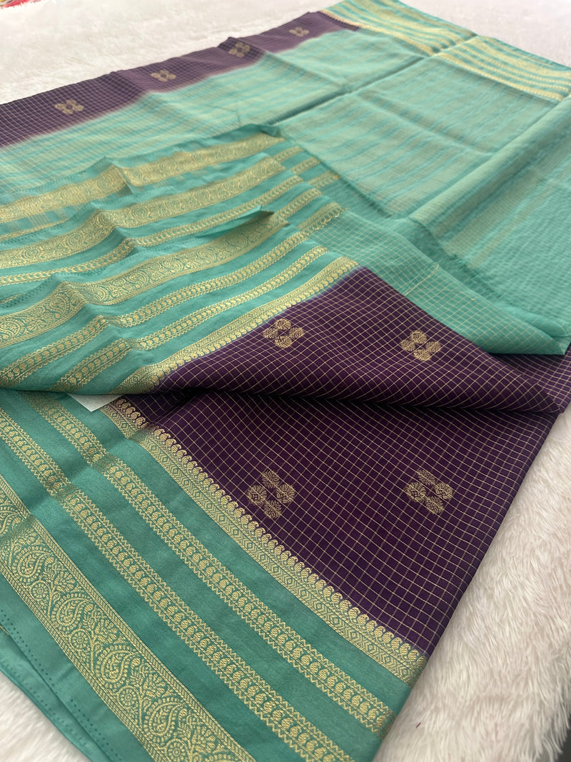 Semi Mysore Silk -AU25
