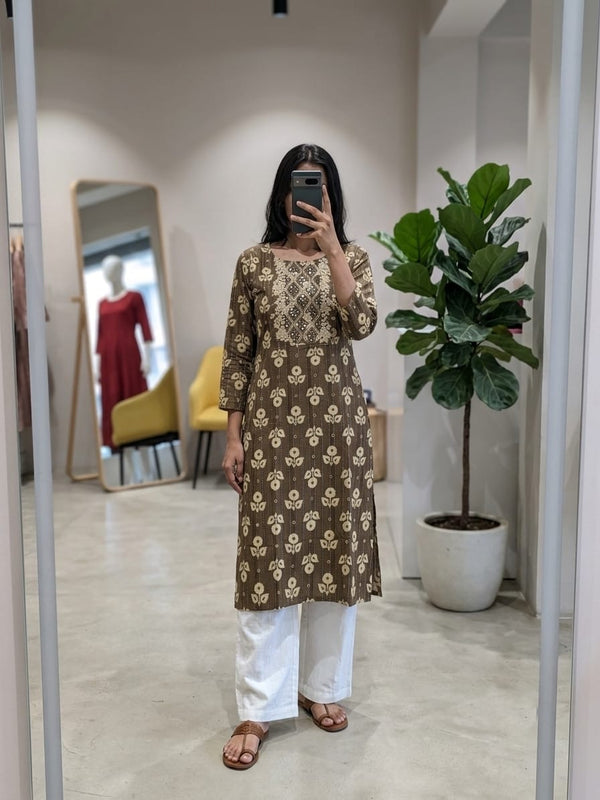Cotton Kurti Kasturi Collection