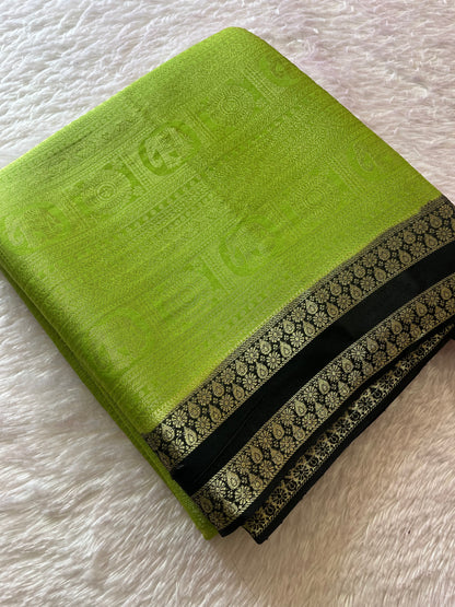 Banarasi Brocade Soft Silk