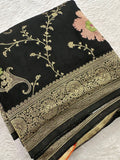 Banarasi Fancy Crape Saree -M19
