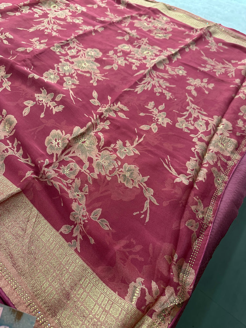 Brosso Fancy Saree New-JU3