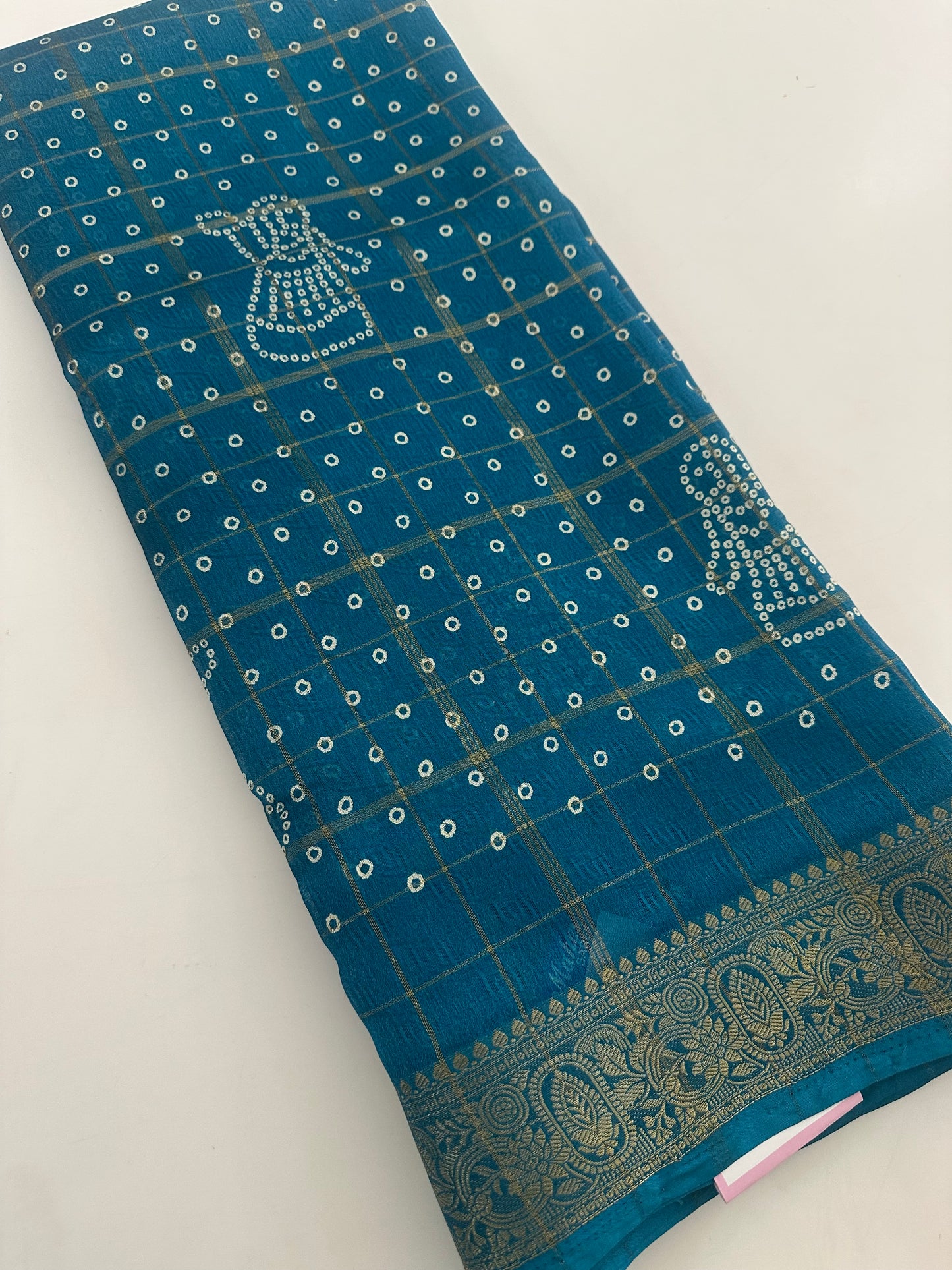 Crape Chiffon Fancy Saree-J1