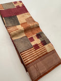 Printed Chanderi Fancy Saree-JU31