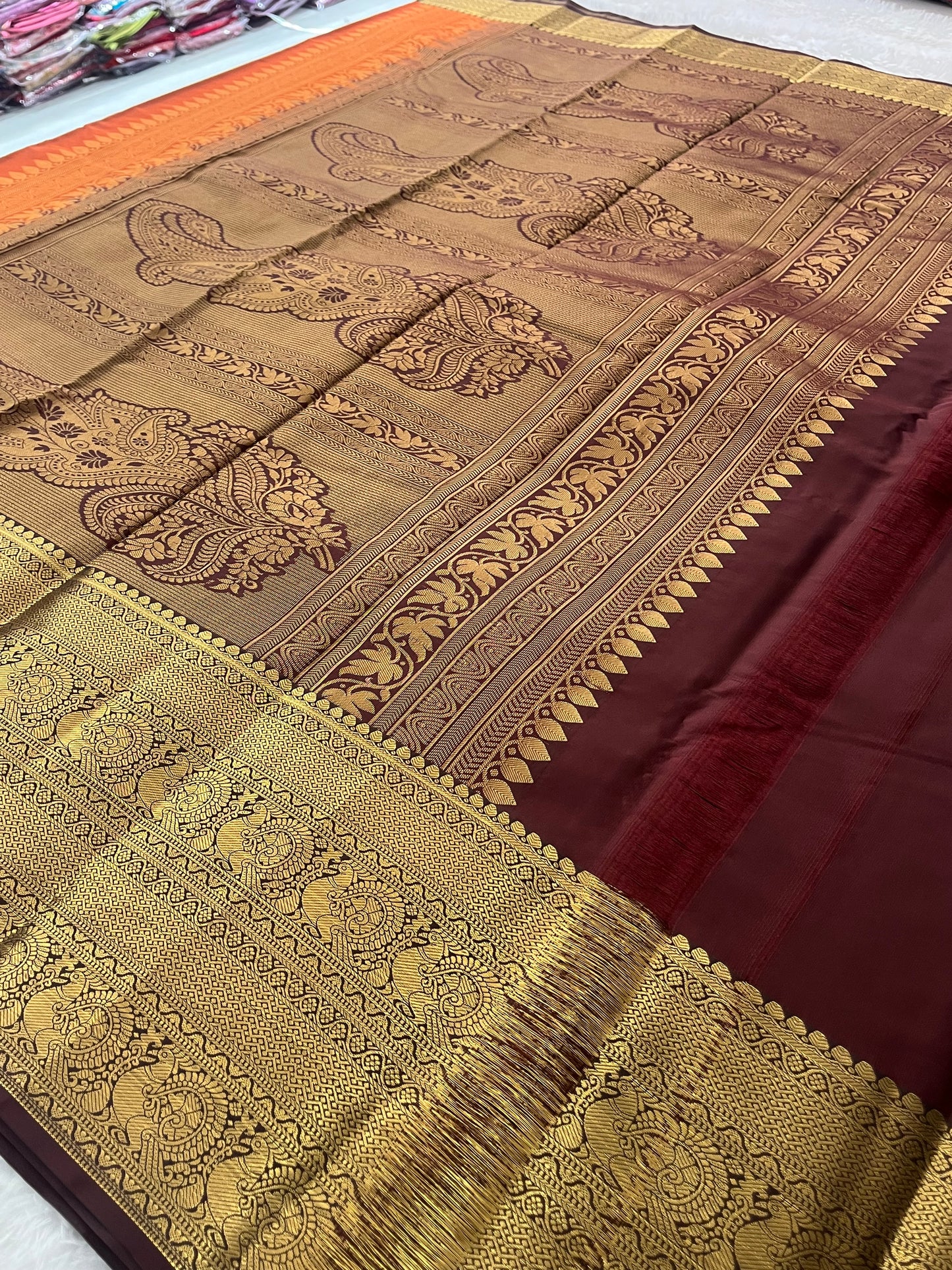Full Mix Kanchi Saree-M10