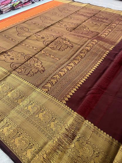 Full Mix Kanchi Saree-M10