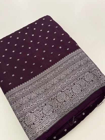 Banarasi silver butties