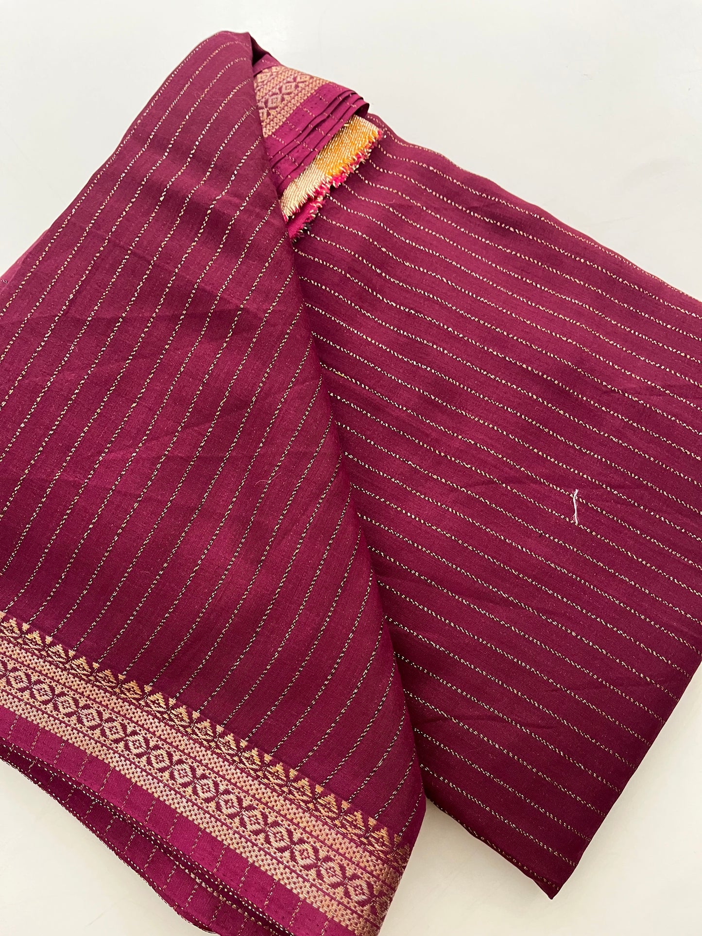 Tussar Zari Lines
