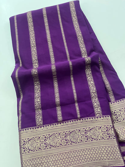 1911 Semi Mysore Crape Silk