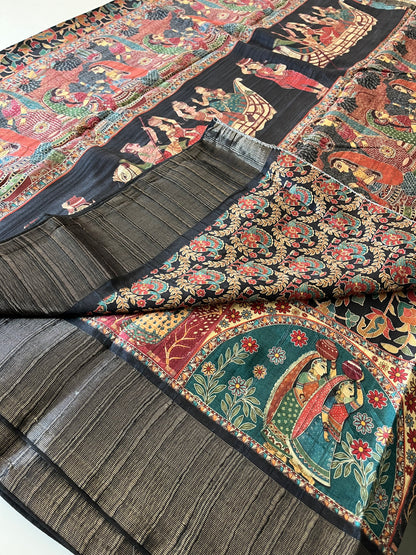 Designer Tussar Fancy