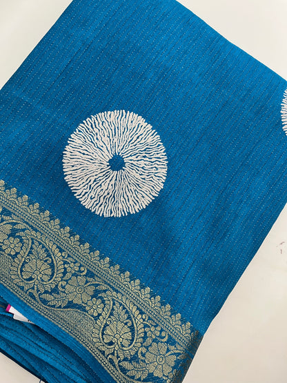 Ju11 Tussar Chiffon