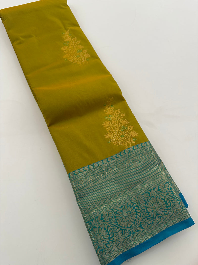 Semi Kanchi Silk Saree-J30