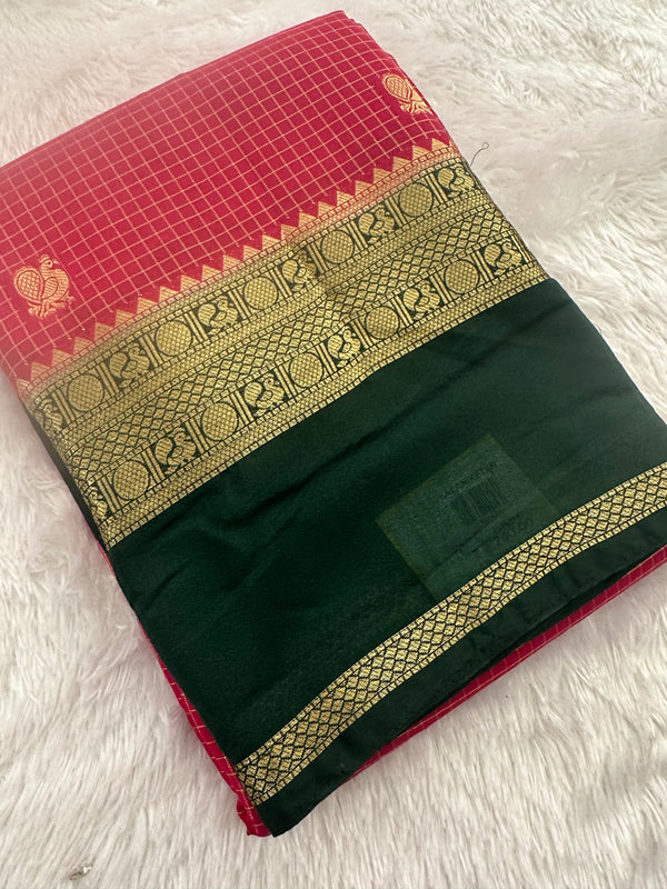 Premium Checks Crape-M13