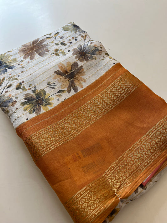 Floral Crape Chiffon